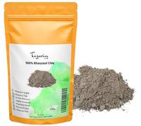TazarinLtd 100g Rhassoul en Poudre - Argile Purifiante - Masque et Soins Visage, Cheveux & Peau - Origine : Maroc - 100% Naturel, Pur, Hypoallergénique et Sans Additifs