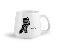 Tazas Grandes para Té, Café y Chocolate Caliente Simple y lindo （14oz/400ml） El mejor regalo para una bebida matutina, bodas, cumpleaños, regalos para mujeres, Día del Padre, madres, niñas y niños