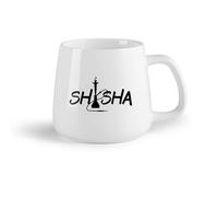 Tazas Grandes para Té, Café y Chocolate Caliente Tienda de shisha （14oz/400ml） El mejor regalo para una bebida matutina, bodas, cumpleaños, regalos para mujeres, Día del Padre, madres, niñas y niños