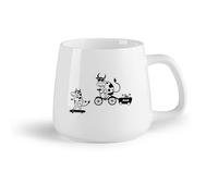 Tazas Grandes para Té, Café y Chocolate Caliente Vaca Cocina Vaca （14oz/400ml） El mejor regalo para una bebida matutina, bodas, cumpleaños, regalos para mujeres, Día del Padre, madres, niñas y niños