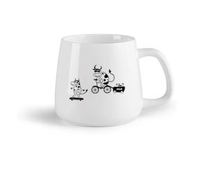 Tazas Grandes para Té, Café y Chocolate Caliente Vaca Cocina Vaca （14oz/400ml） El mejor regalo para una bebida matutina, bodas, cumpleaños, regalos para mujeres, Día del Padre, madres, niñas y niños