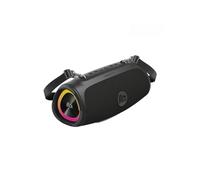 TAZATA BOOMBLAST MINI Enceinte Bluetooth Puissante 60W Portable IPX7 Waterproof - 99+ Modèles Connectables - Autonomie 4-10h - Haut-Parleur Sans Fil Party Speaker avec USB/Aux - Boombox de Fête Noire