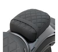 TAZGANTAX Coussin de siège passager arrière + Coussin de siège conducteur avant compatible avec Ho-nda Rebel CM1100/CMX 1100 Rebel 1100 CMX1100 2021-2024 (Siège passager arrière - Noir)