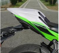 TAZGANTAX Housse de carénage de Capot de siège de Passager arrière de Moto Compatible avec Ka-WA-sa-ki Z650 Ninja 650 Z-650 NINJA-650 Accessoires 17 2018 2019 2020 2021 2022 2023 2024(Blanc)