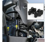 TAZGANTAX Kit de Fixation de Guidon de Moto Compatible avec Rebel CMX500 CMX300 CMX1100 CM500 CM500 CM300 Adaptateur de rehaussement de Guidon 32 mm pour CMX CM 500 300 1100 2017-2024