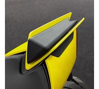 TAZGANTAX Moto Compatible avec Ap-rilia RS 660 Tuono 660 RS pour Tuono 660 RSV4 2020-2023 Housse de siège arrière de passager de moto carénage capot de siège becquet de bosse (Jaune)