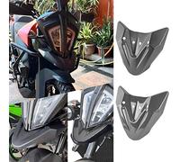 TAZGANTAX Phare de Moto Avant Roue Garde-Boue Bec Extension Nez cône Garde Extender Couverture Capot Support carénage pour K.T.M 390 ADV 390 ADV 2019-2023 790 ADV 790 Adventure 2019-2021 (Noir)