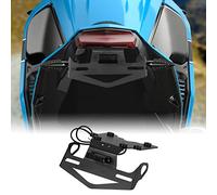 TAZGANTAX Support de Plaque d'immatriculation de Moto Tidy Fender Eliminator avec feu arrière LED Compatible avec Tenere 700 XTZ700 XTZ 700 XT700Z T7 T700 2019 2020 2021 2022 2023 2024