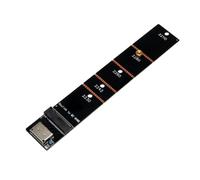 TAZIZI Adaptateur d'extension de stockage OCuLink SFF-8612 vers NVMe SSD | Prend en charge la couverture de longueur 2230 2242 2260 2280 22110, circuit imprimé étroit