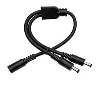 TAZIZI Câble répartiteur de routage d'équipement, B | Câble de connecteur d'alimentation de 5,5 x 2,1 mm, conducteur en cuivre, 30 cm même tension d'utilisation