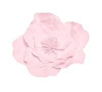 TAZIZI Chapeau bibi à fleurs pour femme - Grand bandeau à fleurs - Accessoire de costume - Bibi à fleurs