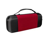 TAZIZI Étui de rangement pour clavier 68 Compact, rouge et noir | Sac de rangement en EVA avec poches en maille et poignée supérieure pour 68 planches de mise en page et un