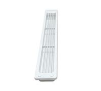 TAZIZI Grille d'aération rectangulaire pour bateau, yacht, remorque, installation facile, grille d'aération marine rectangulaire