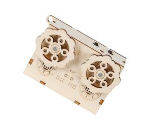TAZIZI Maquette éducative en bois pour construction de gramophone | Théorie du son, défi du fabricant débutant, activité interactive du coin d'étude