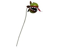 TAZIZI Ornement en fer avec finition colorée, fleur carnivore, piquets de jardin, L