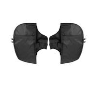 TAZIZI Paire de sacs à outils moto avec position de montage Crash Guard | Compartiments à fermeture éclair et poche de rangement extérieure pour l'organisation des outils et du matériel de vélo
