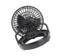 TAZIZI Ventilateur de camping rechargeable, lumière LED, ventilateur à suspendre, ventilateur de tente d'extérieur pour activités de plein air