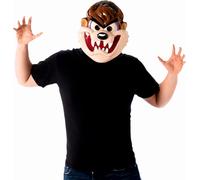 Tazmanian Devil 1/2 Mask From Space Jam 2 - Size Taille unique