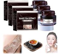 Tazo Black Tea Peel off Mask,Herbal Refining Black Tea Skinning Face Mask,Black Tea Skinning Peel off Mask,Firm and Brighten Skin,Black Tea Extract Cleansing Mask,for All Skin Types (3 pcs)