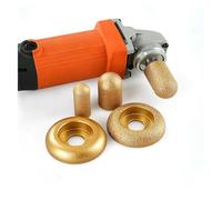 TAZYYZUU 1 meule diamantée brasée sous Vide for comptoir en Pierre de Quartz, tête de meulage à Fond Rond, Outils abrasifs(30mm-Fine Grinding)