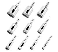 TAZYYZUU 1 scie Cloche diamantée 3-100 mm for Verre, Couronne de perçage for carrelage, marbre, céramique, Outils électriques, 5(14mm)