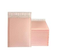 TAZYYZUU 30 Pièces Rose Poly Bulle Mailers en Vrac Doublé Enveloppe Polymailer Sacs(18 * 23cm)