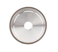 TAZYYZUU Meule diamantée 100/125/150/200 mm, meule à liant résine renforcé for Fraise en Acier tungstène, Outil d'affûtage, Grain 150#(100x32x5x4mm)