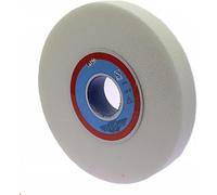TAZYYZUU Meules d'établi de 10", meule en Corindon Blanc-OD: 250 Mm, diamètre du Trou: 32 Mm, épaisseur: 25 Mm 1 pièce(120grit)