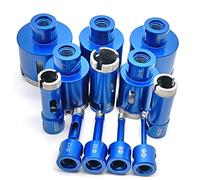 TAZYYZUU Meuleuse d'angle M14 6-65 mm, mèche de frittage diamantée for perçage marbre, Granit, Brique, carrelage, céramique, béton, 12