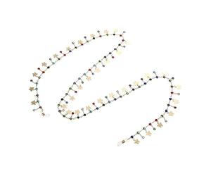 TAZYYZUU Porte-Lunettes Chaîne de Lunettes Soleil rétro littéraire en Diamant coloré, Accessoires Suspendus au Cou