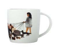 Tazza Marc Martin Bff Mug Dog Walker 400ml Maxwell Williams