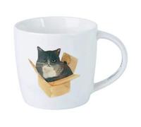 Tazza Mug Feline Friends Cat In A Box 400ml Maxwell Williams