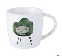 Tazza Mug Feline Friends One Eye Open 400ml Maxwell Williams