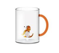 Tazza Mug In Vetro Con Cagnolino 420ml Wd Lifestyle