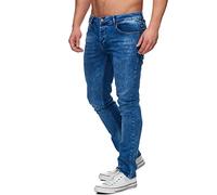 Tazzio 16533 - Jeans slim fit pour homme - Bleu - 32 W/34 L