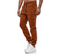 Tazzio 16610 Pantalon Cargo Jogging, pour Homme, Coupe Classique, Camel, XXL