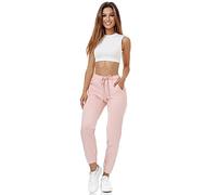 Tazzio F300 Pantalon de jogging pour femme Coupe droite, Rose, XXL