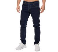 Tazzio Jean slim fit pour homme - Bleu foncé - Stretch Designer - M533-8 - Bleu - 33 W/36 L