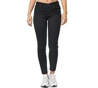 Tazzio Jean pour femme Coupe skinny Stretch Pantalon denim Slim F112, Noir , 36W