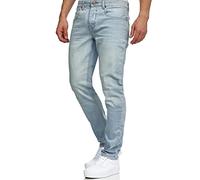 Tazzio Jean stretch pour homme - Coupe ajustée - 16533, Bleu clair, 42W x 32L