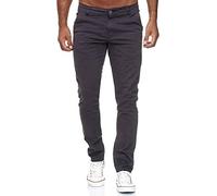 Tazzio M530-6 Pantalon chino pour homme Coupe slim - Gris - W36/36