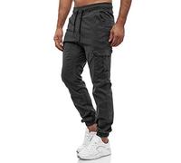 Tazzio M610 Pantalon cargo jogging, pour homme, coupe classique, anthracite, S