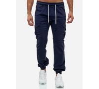 Tazzio 16610 Pantalon Cargo Jogging, pour Homme, Coupe Classique, Bleu Marine, XXL