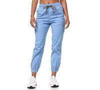 Tazzio Pantalon Cargo pour Femme Coupe Droite F600, Bleu, XS
