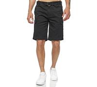 Tazzio Short cargo pour homme avec ceinture amovible A200, Noir , 40W
