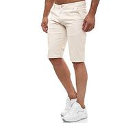 Tazzio Short chino pour homme - Beige - W29