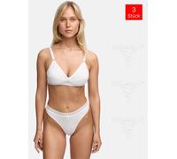 Tazzio String '3er Pack F927' blanc, Taille XS