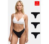 Tazzio String '3er Pack F927' noir, Taille XS