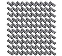 TB 1506L Lot de 100 borniers à vis 6 positions 600 V 15 A Installation facile pour boîtiers de distribution, armoires de distribution électrique, usines