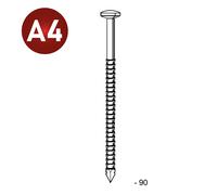 TB ANNELÉ INOX 35/38X90 - 5 KG - ASLAFIX - 5B350909